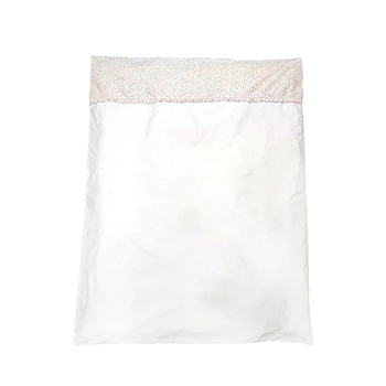 Комплект постельного белья NL Baby, 140х100 см, бело-розовый (807+842/38138) - Pampik - 3