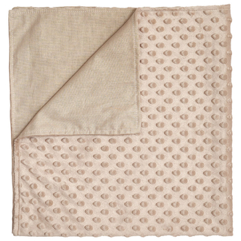 Плед Twins Minky Summer, 75x80 см, бежевий (1462-TNSum-02) - Pampik - 2