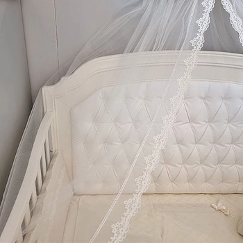 Балдахін NL Baby для підвісного кріплення, 300х170 см, молочний (922/29273) - Pampik - 2