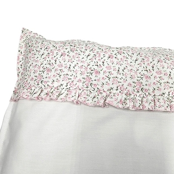 Комплект постельного белья NL Baby, 140х100 см, бело-розовый (807+842/38138) - Pampik - 6