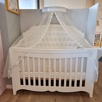 Балдахін NL Baby для підвісного кріплення, 300х170 см, молочний (922/29273) - Pampik - 4