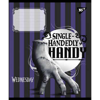 Тетрадь ученическая Yes Wednesday Таинственные уроки А5, в линию, 24 листа, в ассортименте (768274) - Pampik - 2