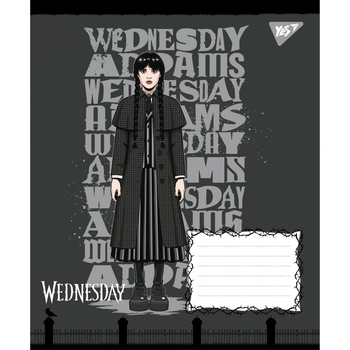 Тетрадь ученическая Yes Wednesday Школа Загадок А5, в линию, 18 листов, в ассортименте (768270) - Pampik - 6