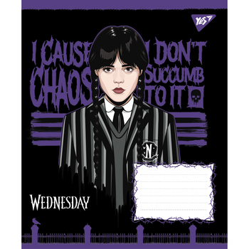Тетрадь ученическая Yes Wednesday Школа Загадок А5, в клетку, 18 листов, в ассортименте (768264) - Pampik - 2