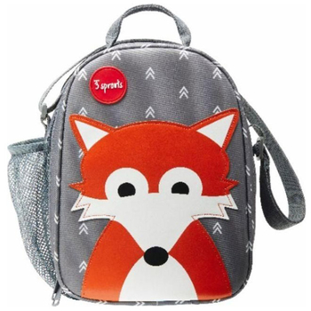 Бокс для обеда 3 Sprouts Лис серый (ILUFOX/30508) - Pampik