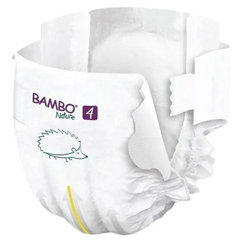 Еко Підгузки на липучках Bambo Nature 4 (7-14 кг), 24 шт. - Pampik - 3