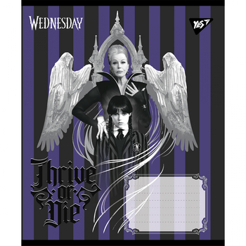 Тетрадь ученическая Yes Wednesday Таинственные уроки А5, в клетку, 24 листа, в ассортименте (768268) - Pampik - 5