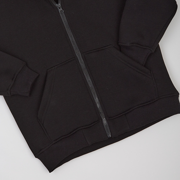 Спортивний костюм на флісі Garnamama Oversize sport zip штани зі шнурком 140 Чорний (1043674.1408681) - Pampik - 3