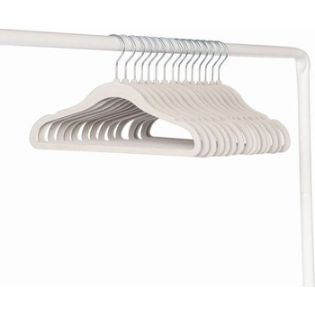 Набір вішалок 3 Sprouts, 15 шт., молочний (IHVCRM/38057) - Pampik - 2