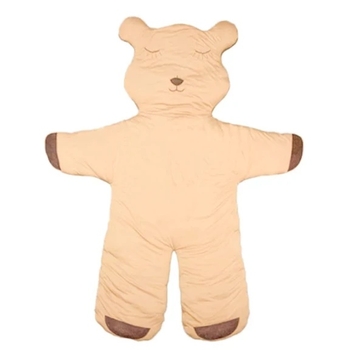 Килимок NL Baby, бавовняний, 150 см, коричневий (26031) - Pampik