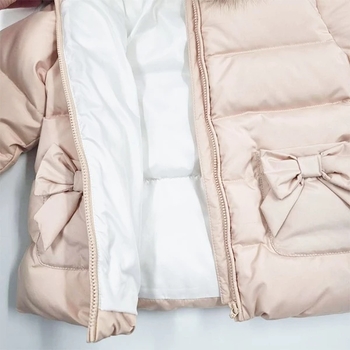 Комбінезон роздільний NL Baby, з хутром, 18 місяців, персиковий (553/36634) - Pampik - 5