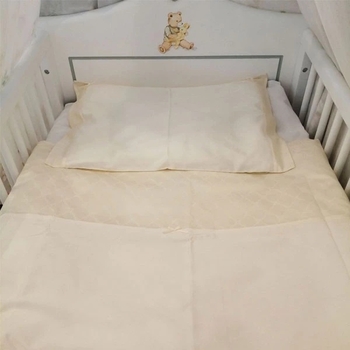 Комплект постельного белья NL Baby, 140х100 см, молочный (870+871/32839) - Pampik - 4