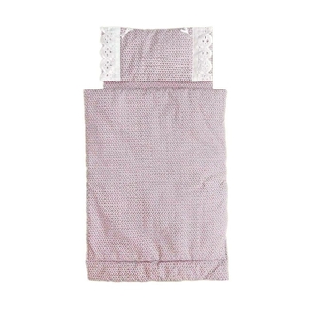 Іграшкова постільна білизна NL Baby для ліжечка 53х26 см, різнокольоровий (19244) - Pampik