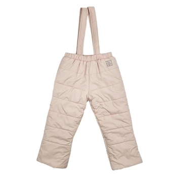 Комбінезон роздільний NL Baby, з хутром, 18 місяців, персиковий (553/36634) - Pampik - 3