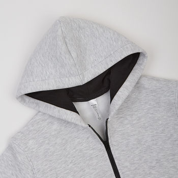 Спортивний костюм на флісі Garnamama Oversize sport zip штани зі шнурком 140 Сірий (1043664.1408684) - Pampik - 2