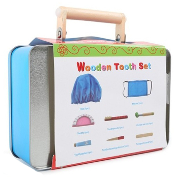 Ігровий набір дерев'яний Legler Лікар стоматолог (3984/32999) - Pampik - 5