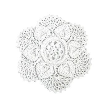 Коврик декоративный NL Baby Hand made, 75 см, белый (27544) - Pampik