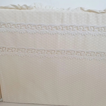 Бортик у ліжечко NL Baby, 4-сторонній, молочний (815+907/26041) - Pampik - 3