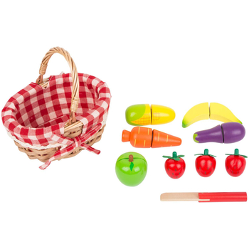 Ігровий набір дерев'яний Legler Кошик з продуктами (11281/33999) - Pampik - 3