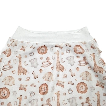 Комплект NL Baby, велюр, р.68, біло-бежевий (011/38373) - Pampik - 6