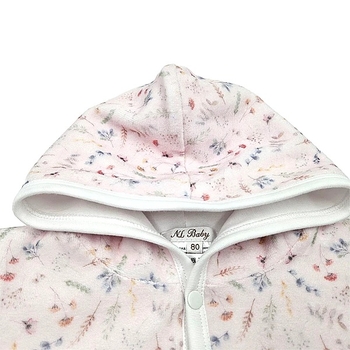 Комплект NL Baby, велюр, р.68, рожевий (013/38370) - Pampik - 5