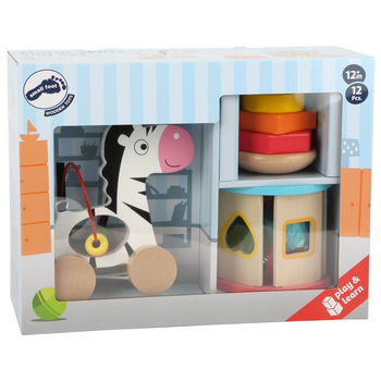 Ігровий набір дерев'яний Legler Зебра (11106/36966) - Pampik - 6