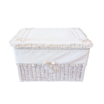 Корзина для хранения игрушек NL Baby, 40х60х40 см, молочный (0000/33354) - Pampik