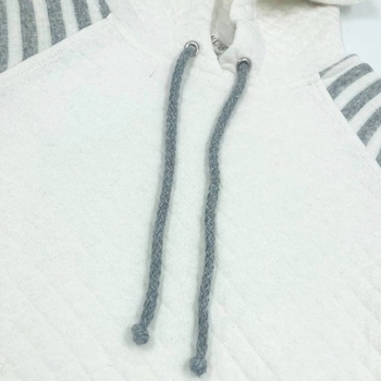 Комплект NL Baby, бавовна, 12-18 місяців, молочно-сірий (008+054/36700) - Pampik - 4