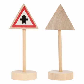 Игровой набор деревянный Legler Дорожные знаки (11736/37657) - Pampik - 7