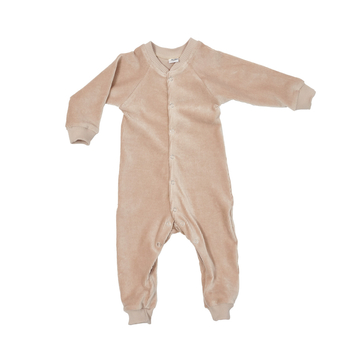 Чоловічок Twins Ego, велюр, р.74, бежевий (W-161-TКEW74-02) - Pampik