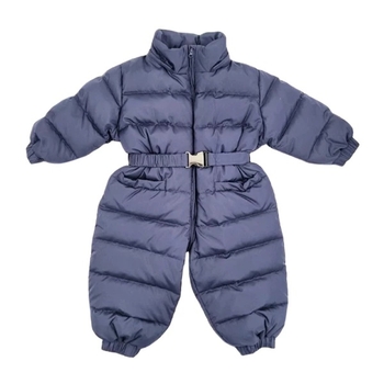Комбинезон NL Baby, пуховый, без меха, 9 месяцев, темно-синий (555/36636) - Pampik - 2