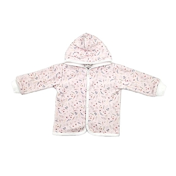 Комплект NL Baby, велюр, р.68, рожевий (013/38370) - Pampik - 2