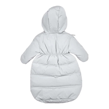 Комбинезон-конверт NL Baby, пуховый, 0-6 месяцев, голубой (567/35982) - Pampik - 2