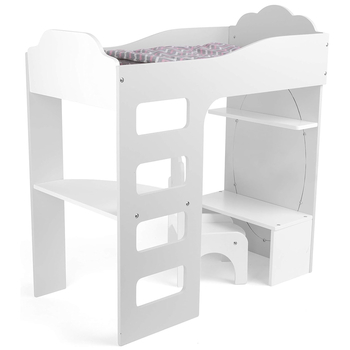 Іграшкове двоповерхове ліжко Legler, білий (12025/31472) - Pampik - 2