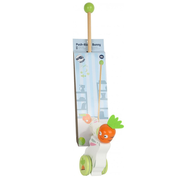 Деревянная каталка Legler Кролик с морковкой (10574/31429) - Pampik - 3