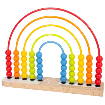 Іграшка дерев'яна Legler Рахівниця Веселка (11965/36984) - Pampik