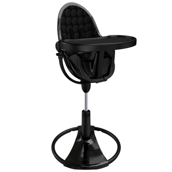 Стільчик для годування Bloom FRESCO Noir/Midnight black Cotton - Pampik - 2