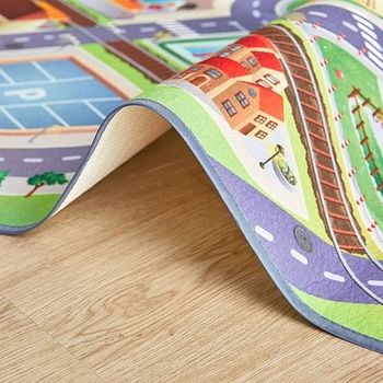 Килимок ігровий Legler Місто, 100х150 см (10408/33986) - Pampik - 5