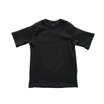 Футболка детская Twins, базовая, интерлок, р.80, черный (W-200-TT80-13) - Pampik