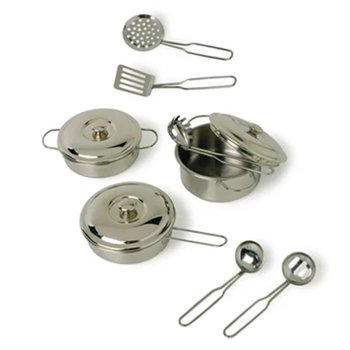 Игровой набор металлической посуды Legler (8953/33008) - Pampik