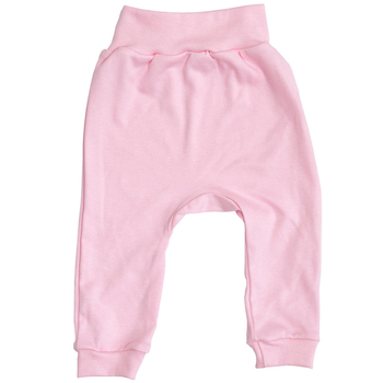 Ползунки Twins, интерлок, р.80, розовый (W-150-TIВ-80-08) - Pampik