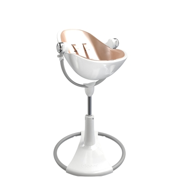 Стільчик для годування Bloom FRESCO White/Rose gold - Pampik - 4