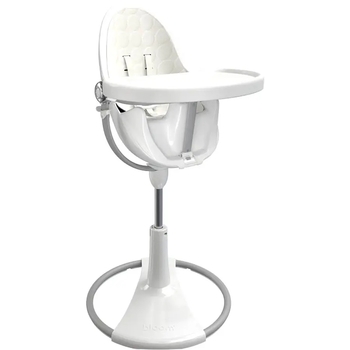Стульчик для кормления Bloom FRESCO White/Coconut white Cotton - Pampik - 3