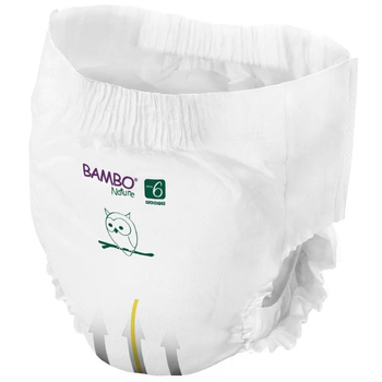 Еко Підгузки на липучках Bambo Nature 6 (16+ кг), 40 шт. - Pampik - 3