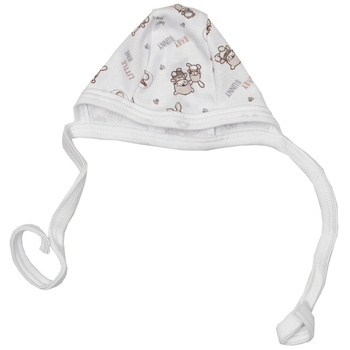 Шапочка на завязках Twins, интерлок, 0-3 мес., 5 шт., цвет в ассортименте (W125-ШЗT5-20) - Pampik