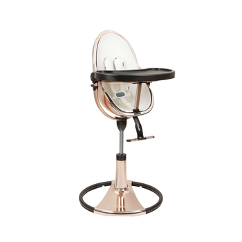 Стульчик для кормления Bloom FRESCO Rose gold/Coconut white - Pampik