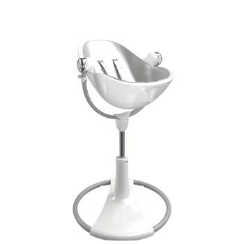 Стільчик для годування Bloom FRESCO White/Lunar silver - Pampik - 4