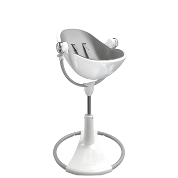 Стульчик для кормления Bloom FRESCO White/Snakeskin grey - Pampik - 4