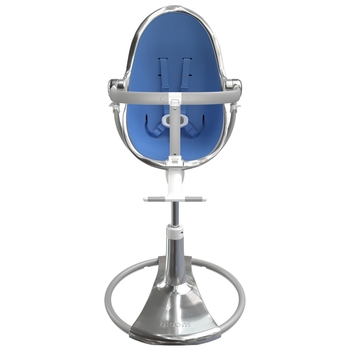 Стульчик для кормления Bloom FRESCO Silver/Riviera blue - Pampik - 2
