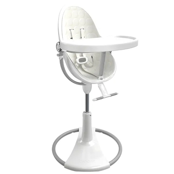Стульчик для кормления Bloom FRESCO White/Coconut white Cotton - Pampik
